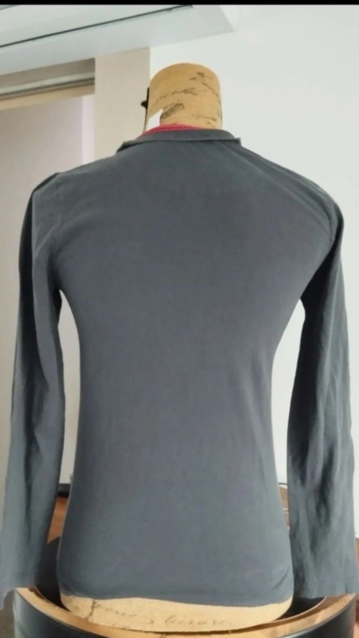 Tee shirt tête de mort gris taille 12 ans - photo numéro 5