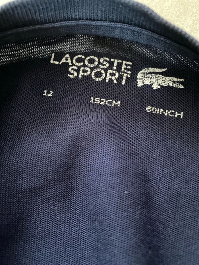 Tee shirt Lacoste 12 ans - photo numéro 4