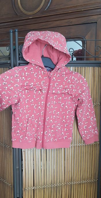 Sweat fille à capuche "Sergent Major" 5 ans