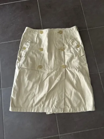Jupe beige