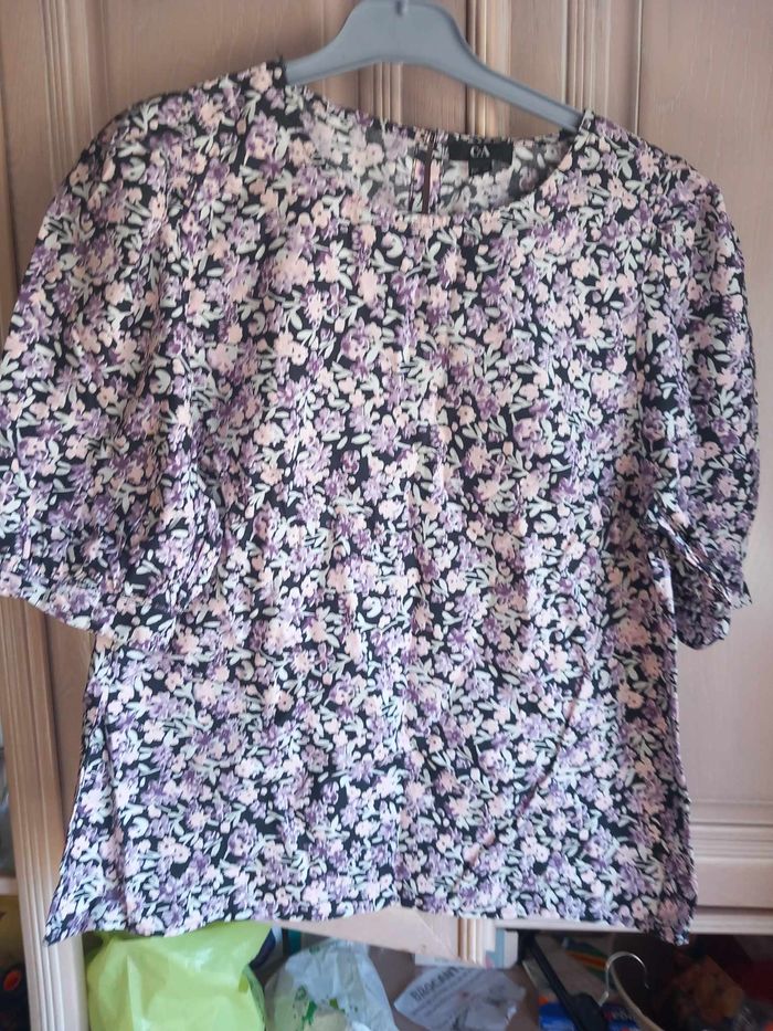 Blouse à fleurs C&A T42
