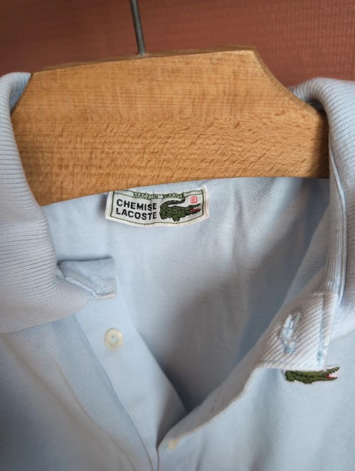 Polo Lacoste vintage - photo numéro 3