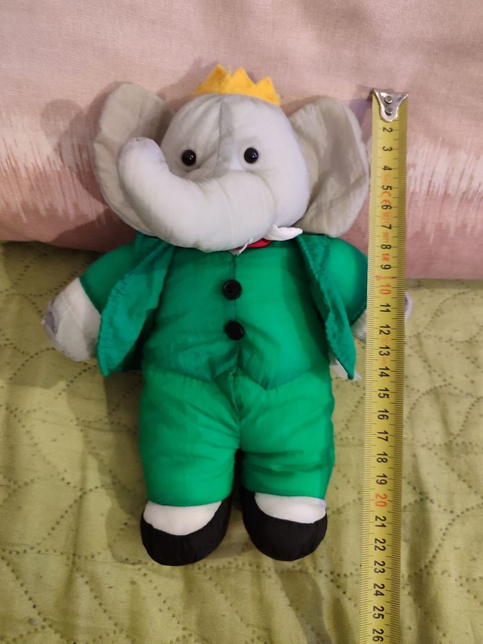 Doudou Babar vintage - photo numéro 4