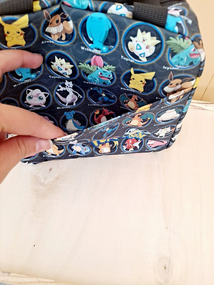 neuf sac isotherme pour repas lunch gouter pique nique multi pokémon pikachu - photo numéro 3