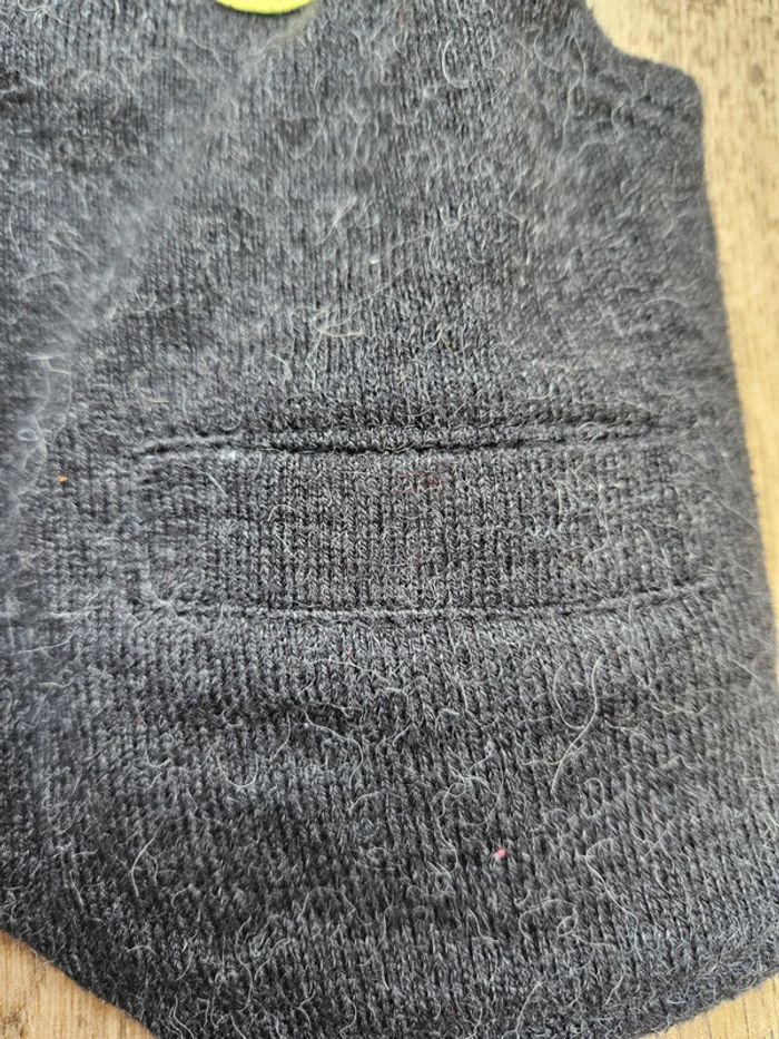 Gilet sans manche gris Orchestra 6 mois neuf - photo numéro 3