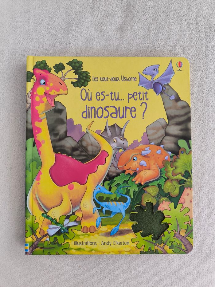 Livre Où es-tu petit dinosaure Usborne - photo numéro 2