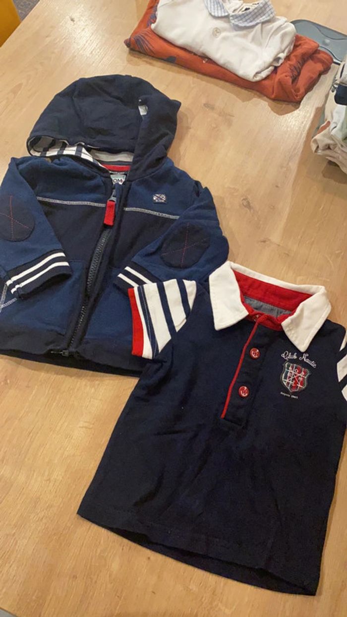 Gilet et polo