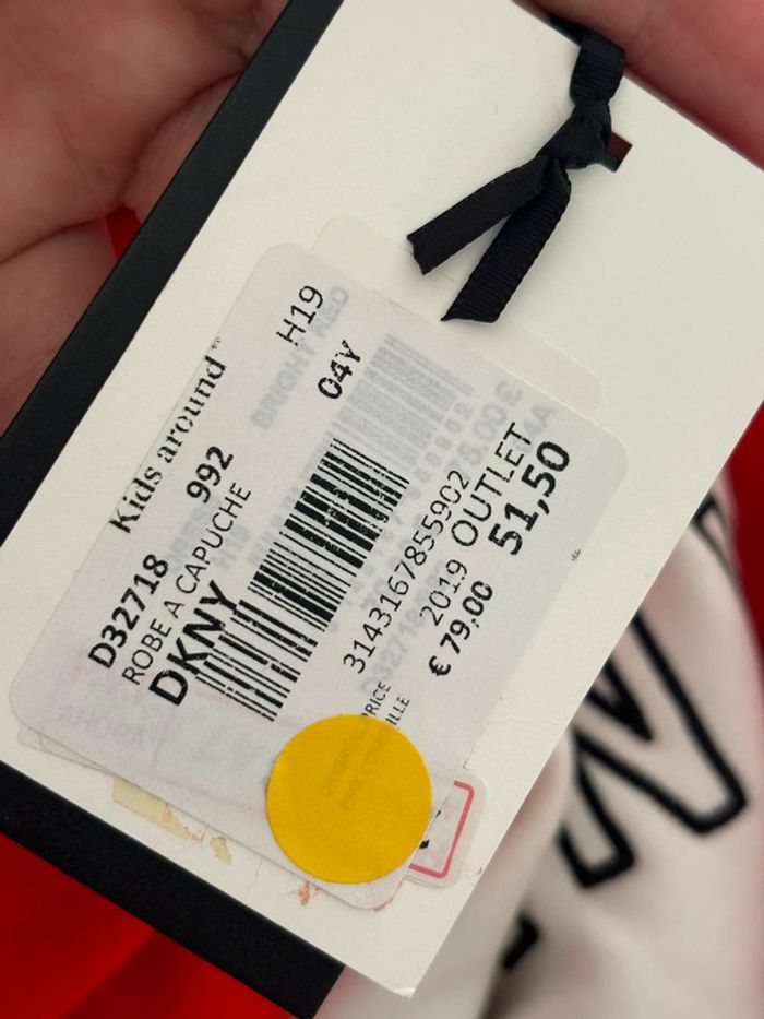 Robe pull pour fille 4 ans DKNY - photo numéro 9