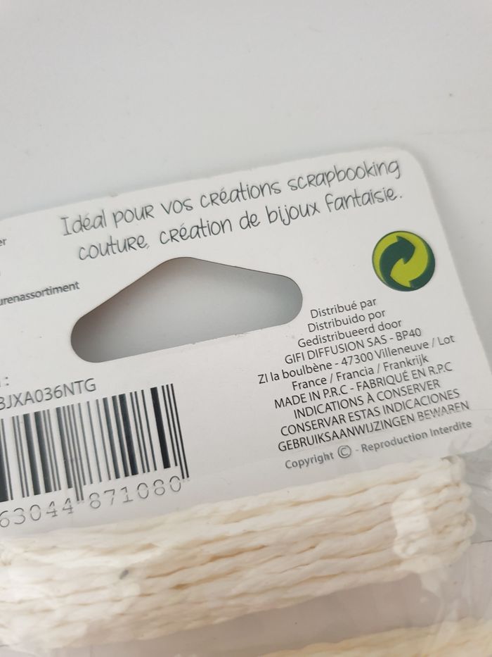 Corde en papier 3M - photo numéro 3