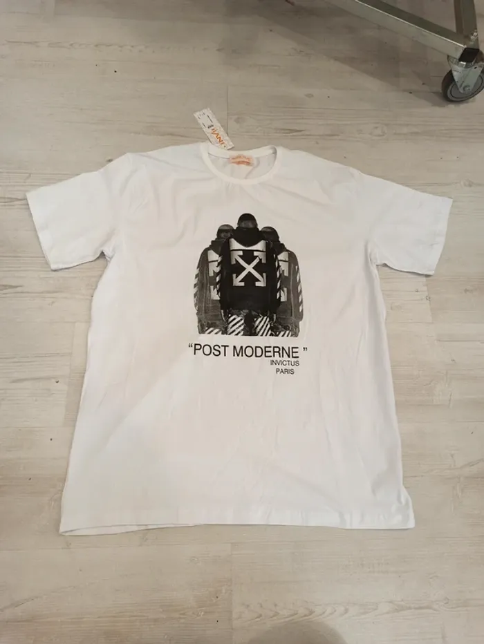 Tee shirt blanc homme xxl