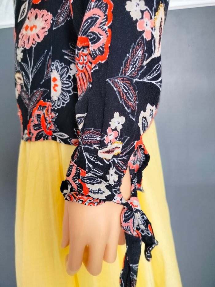 Blouse fleurie Promod T36 H*460 - photo numéro 3