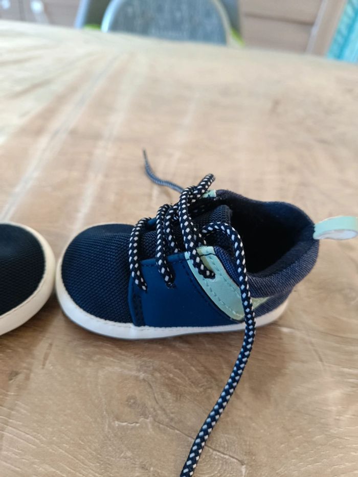 Petite chaussures souple bébé garçon - photo numéro 3