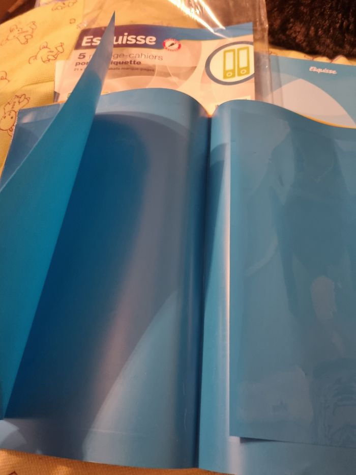 Lot de 3 cahiers + protèges cahier - photo numéro 6