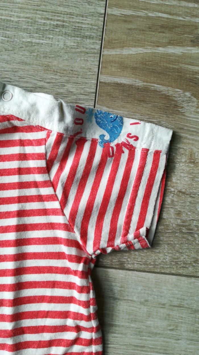 Tee shirt manches courtes 6 mois - photo numéro 2