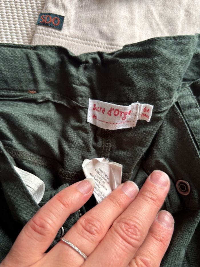 Tenue Ensemble 2 pièces sucre d’orge pantalon et T-shirt 6 ans tbe - photo numéro 2