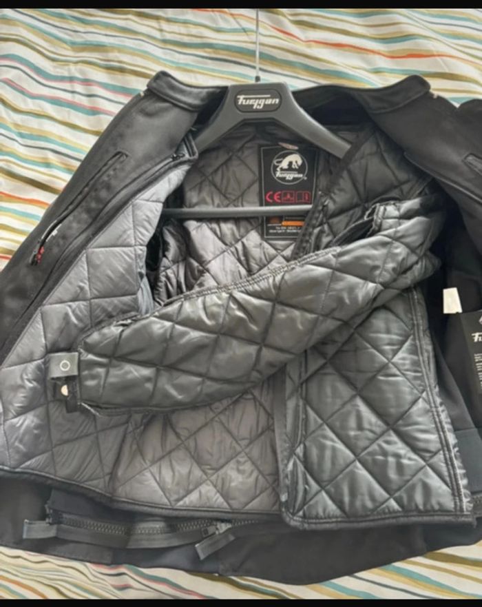 Blouson moto cuir furygan - photo numéro 6