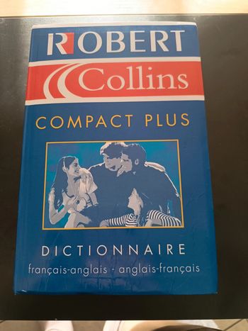 Dictionnaire anglais français robert Collins