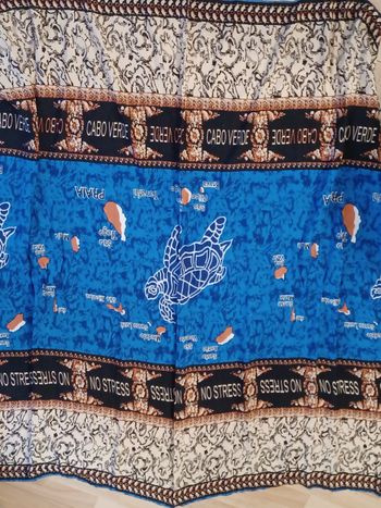 Grand paréo neuf Décor tortue no stress