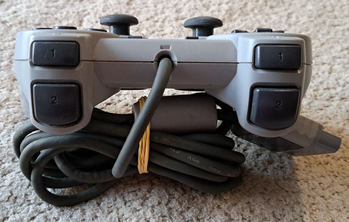 🎮 Manette officielle DualShock grise Sony PlayStation 1 PS1 - photo numéro 6