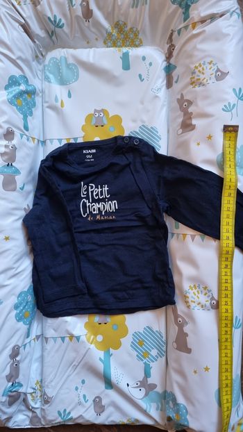 Tee shirt manche longue kiabi