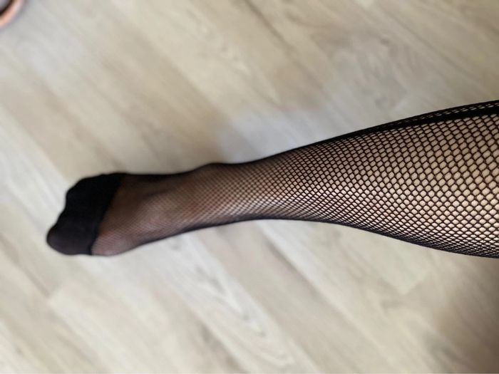 Collant résille avec bandes - photo numéro 2