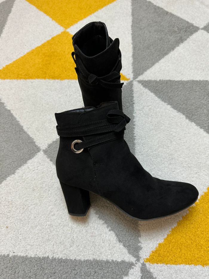 Bottines à talons Grands Boulevards Taille 37 - photo numéro 4