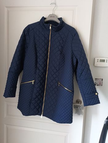 Manteau court matelassé
