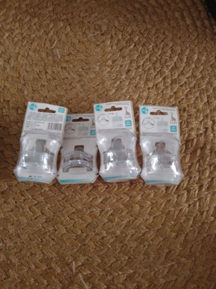 lot tétines biberons MII 0, 3, 6 et 9 m + capuchons ( possible achat à l'unité voir annonce) - photo numéro 7