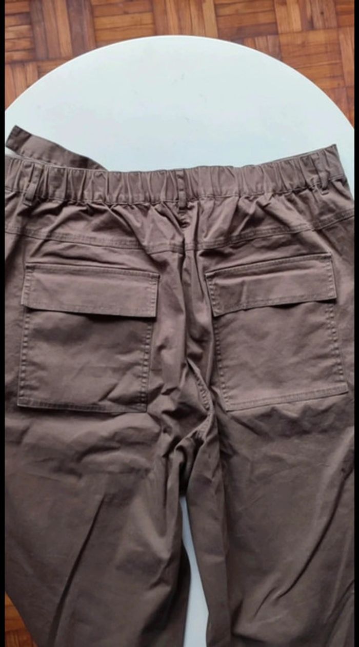 Pantalon cargo marron taille 48, asos design - photo numéro 2