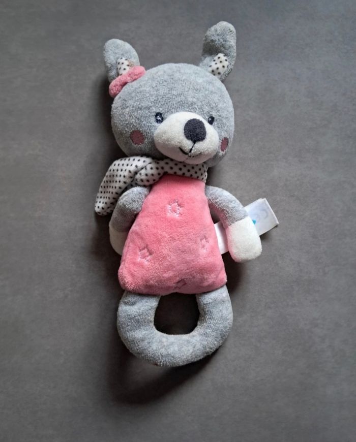 Hochet bébé fille rose neuf - photo numéro 2