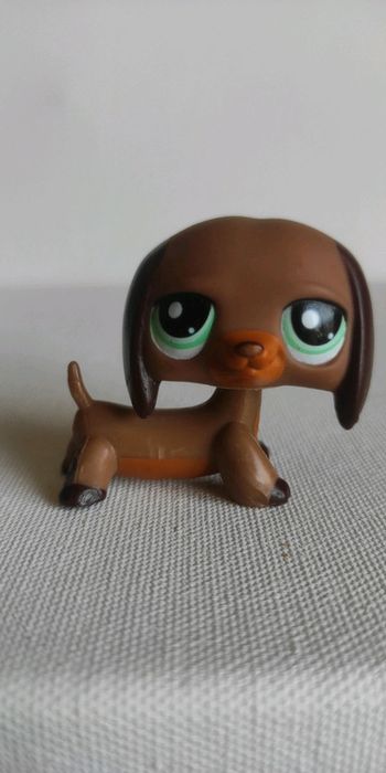 My littlest petshop chien lps teckel 1950
