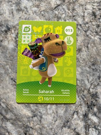 carte amiibo saharah 013