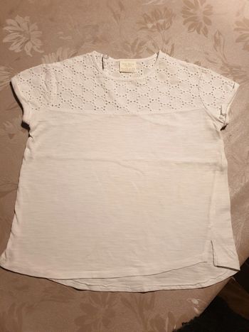 Tee shirt ajouré Zara 5 ans