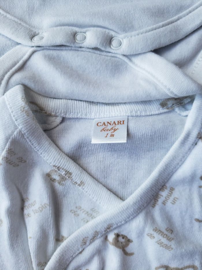 Bodies manches courtes 01 mois - photo numéro 5