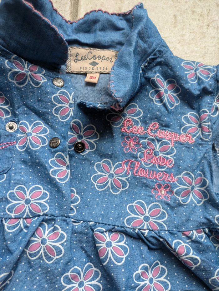 Tee-shirt blouse fille Lee Cooper 18 mois - photo numéro 2