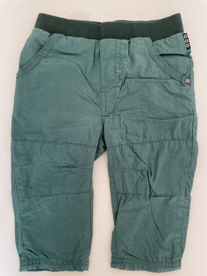 Pantalon vert bébé