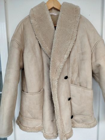 #manteau court #neuf #beige