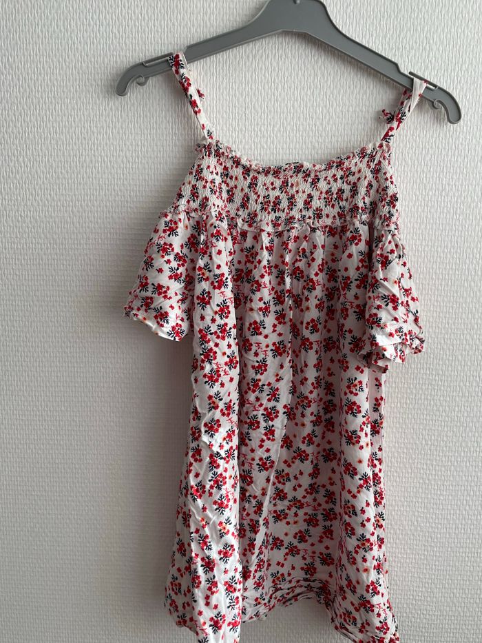 Haut à fleur naf naf 12 ans - photo numéro 2