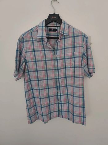 Chemise manches courtes XL blue harbour marks & Spencer à carreaux