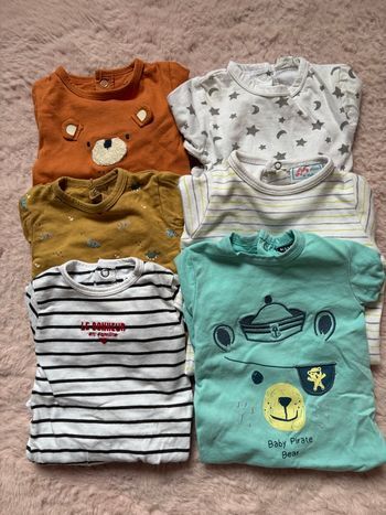 Lot 6 pyjamas 1mois