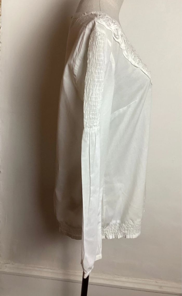 Blouse blanche Esprit 42 - photo numéro 3