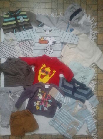 Lot garçon  6  mois