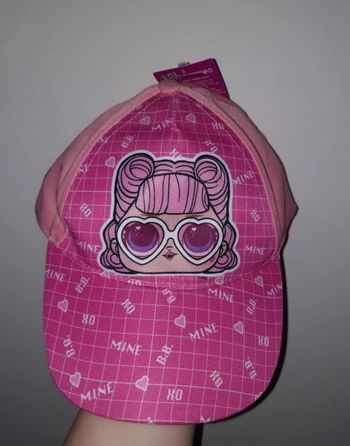 Casquette poupee lol surprise neuve taille 52 cms