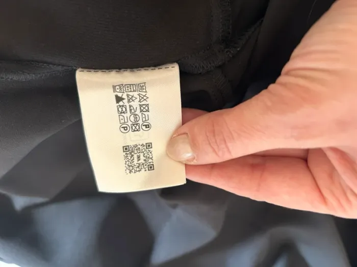 Zara robe casual manches longues noir, femme, taille L/40 - photo numéro 9