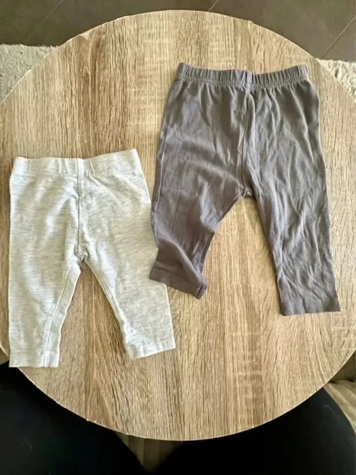 Lot 7 leggings fille 6 mois - photo numéro 9