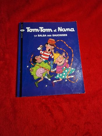 Livre 30 tom et nana la salsa des saucisses