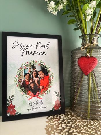 Cadre Noël photos montage