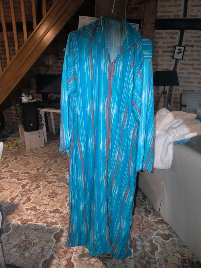Djellaba bleue agadir