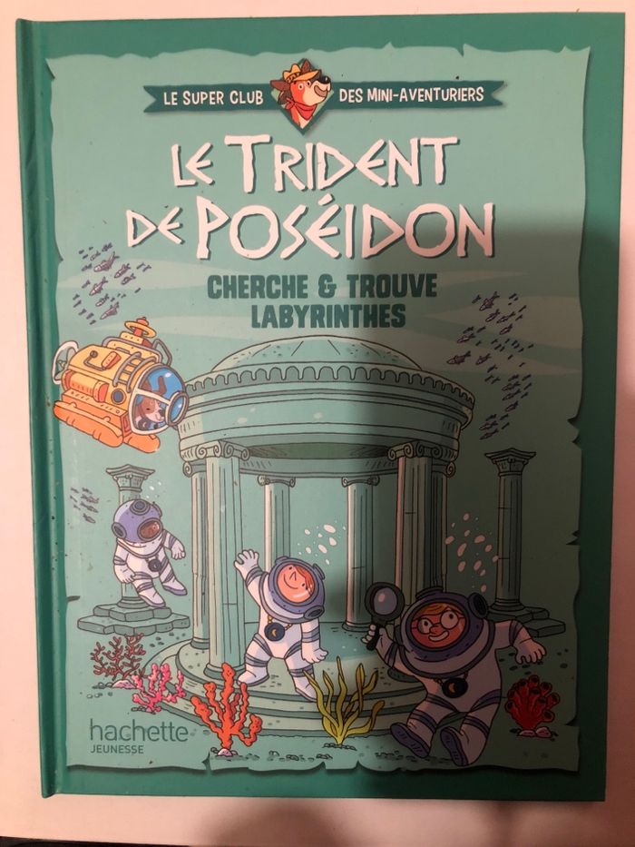 Livre mac donalds Le trident de poseidon