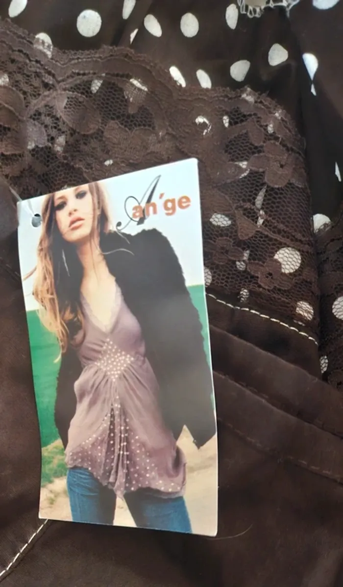 Jupe marron AN'GE T 3 Neuve - photo numéro 5